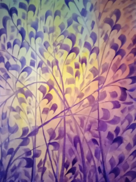 Land Scape 2 (ART-4150-100114) - Handpainted Art Painting - 18in X 23in
