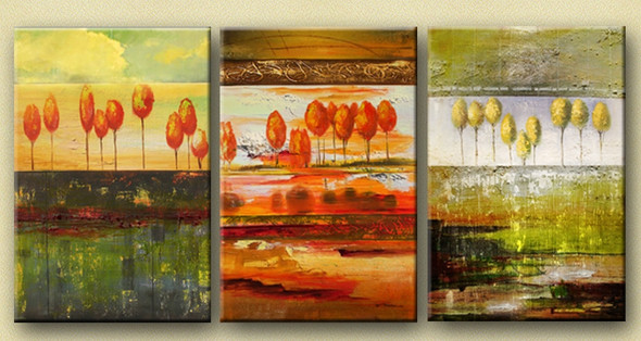 31GRP97 - Handpainted Art Painting - 48in X 24in