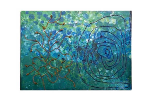 Paths (ART-16111-105991) - Handpainted Art Painting - 84in X 60in
