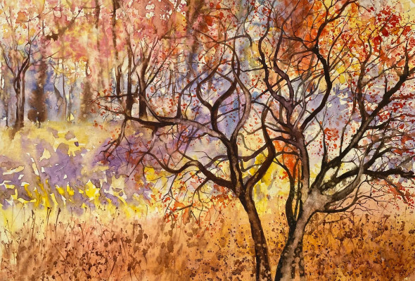 Transition Of Season (PRT-8841-109368) - Canvas Art Print - 30in X 20in