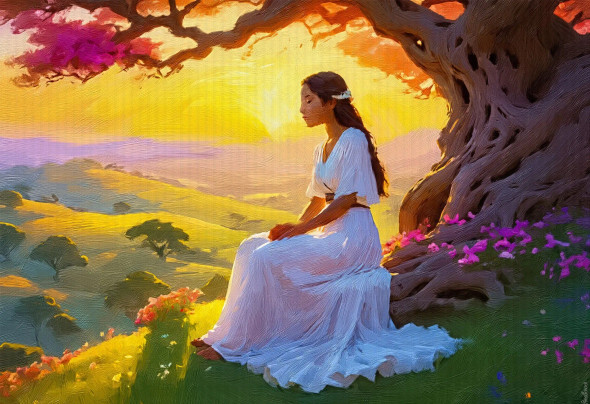 Where Time Stands Still (PRT-16861-110062) - Canvas Art Print - 36in X 25in