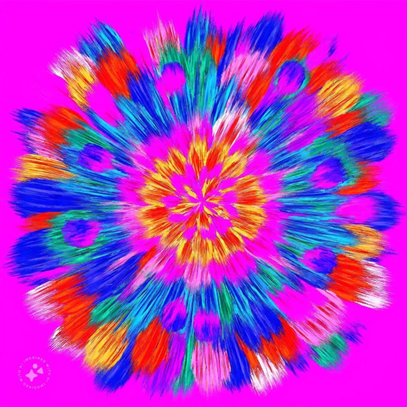 Digital Art 111 (PRT-16612-109969) - Canvas Art Print - 24in X 24in