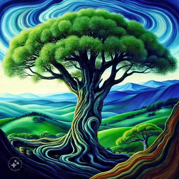 Nature Art 008 (PRT-16612-110413) - Canvas Art Print - 24in X 24in