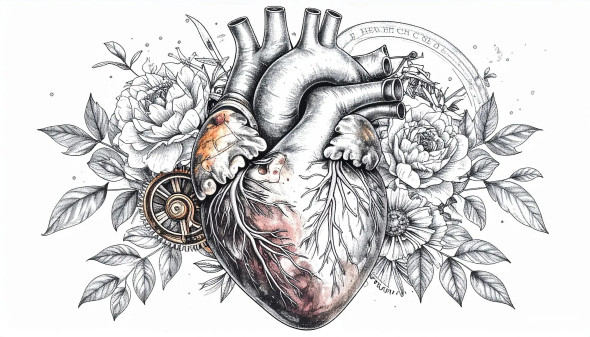 Life's Intricate Design (PRT-8740-113980) - Canvas Art Print - 24in X 14in