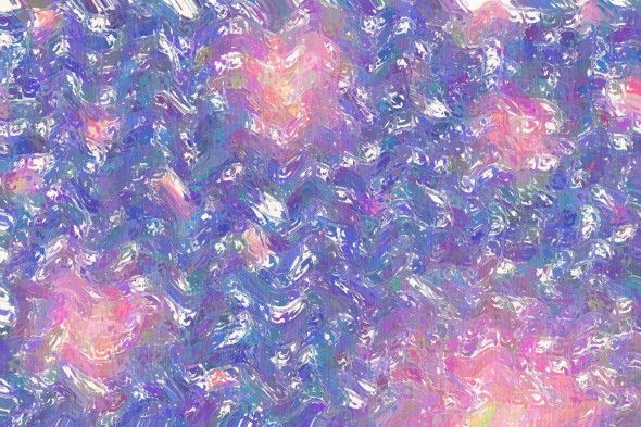 Melting (PRT-1049-114228) - Canvas Art Print - 24in X 16in
