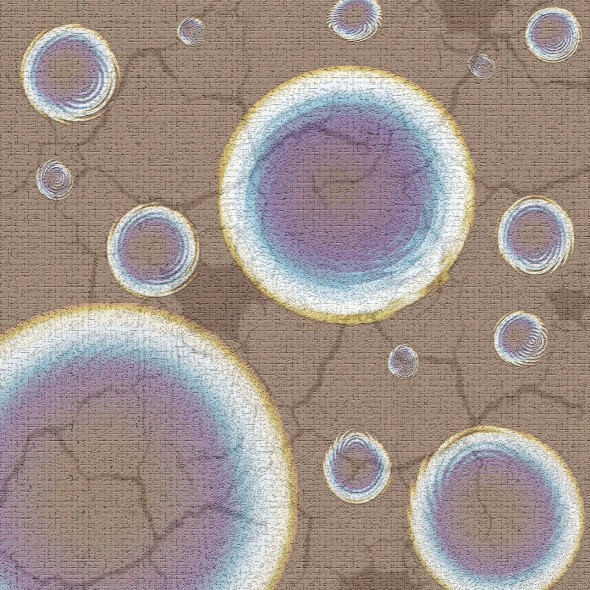 Rain Drops (PRT-1049-114673) - Canvas Art Print - 18in X 18in