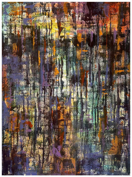 DreamLand (ART-8069-115078) - Handpainted Art Painting - 36in X 48in