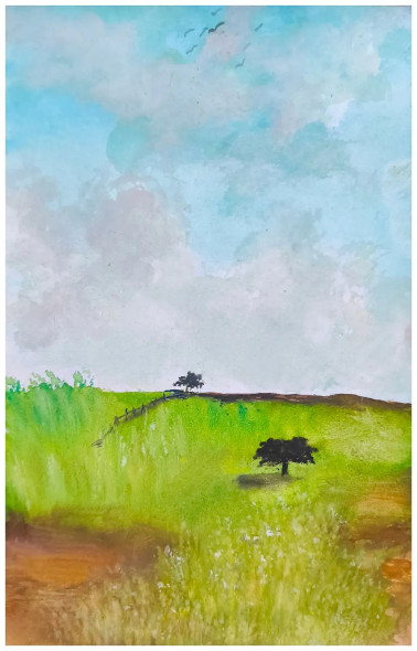 Beautiful Life 9 (PRT-9093-115183) - Canvas Art Print - 19in X 30in