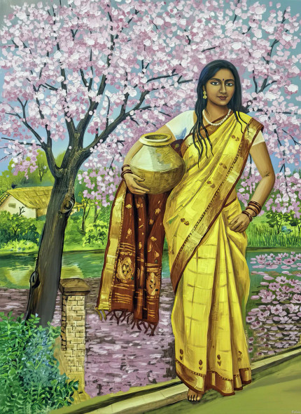 A Moment Of Tranquility (PRT-15697-117598) - Canvas Art Print - 26in X 36in