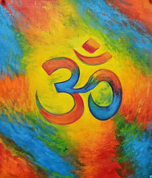 Religious Painting (ART-6706-117752) - Handpainted Art Painting - 15in X 15in