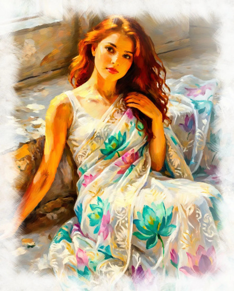Glow Of The Golden Hour (PRT-15697-117679) - Canvas Art Print - 34in X 42in