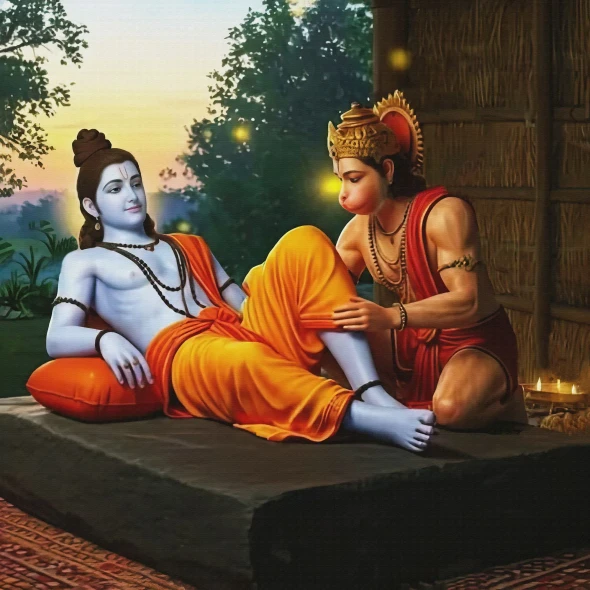 Eternal Devotion (PRT-15697-118138) - Canvas Art Print - 60in X 60in