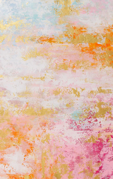 Muted Sunshine (ART-8156-119018) - Handpainted Art Painting - 40in X 60in