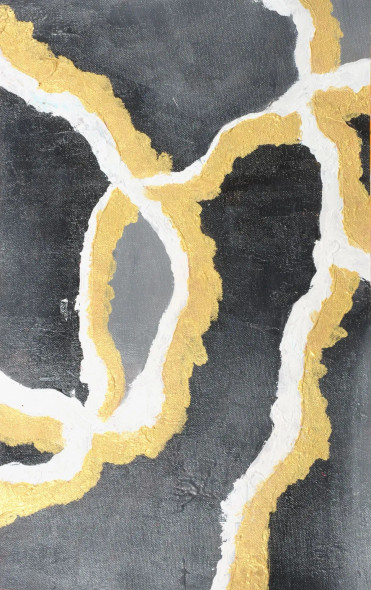 Soft Continuum (ART-8156-119058) - Handpainted Art Painting - 40in X 60in