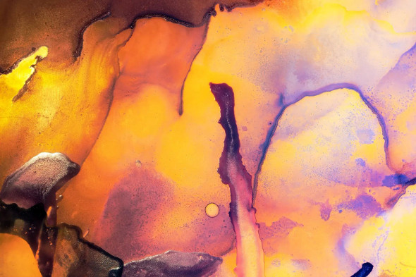 Vibrant Abstract Fluid Patterns (PRT-15842-119318) - Canvas Art Print - 36in X 24in
