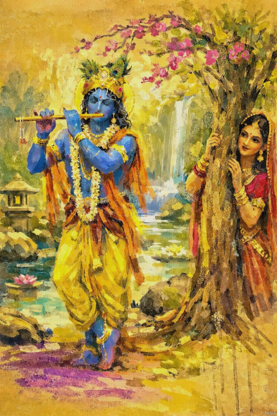 Melodies Of The Eternal Garden (PRT-15697-119615) - Canvas Art Print - 40in X 60in