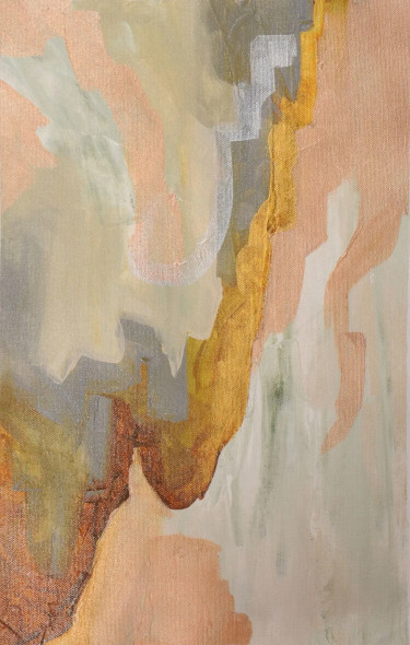 Soft Terrain (ART-8156-119875) - Handpainted Art Painting - 40in X 60in