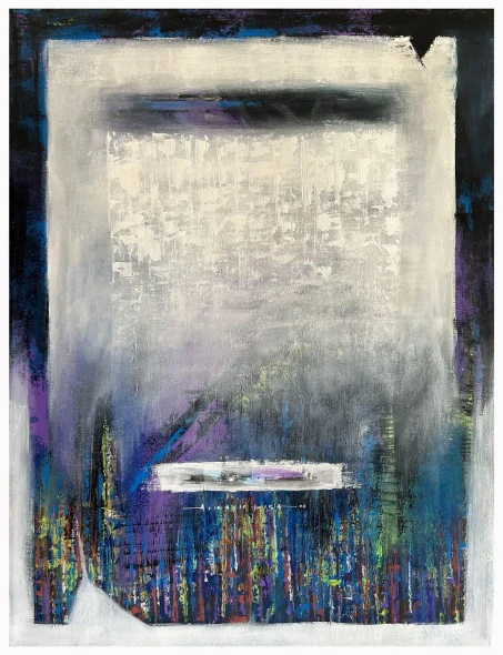 Threshold Of Calm (ART-8069-120156) - Handpainted Art Painting - 36in X 48in