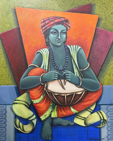 Echoes Of The Soul (ART-18220-120337) - Handpainted Art Painting - 24in X 30in