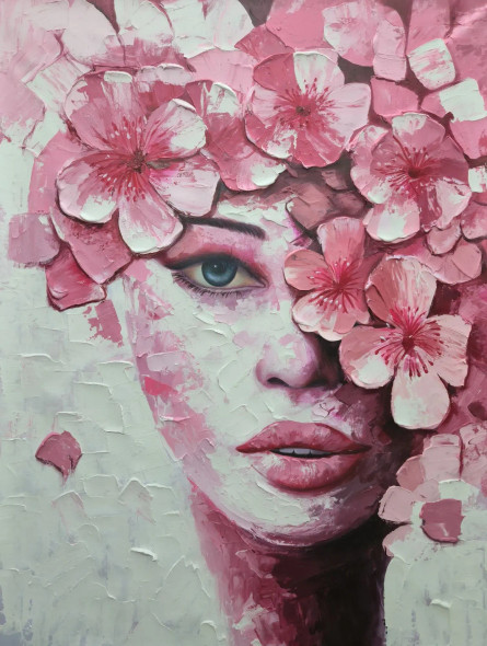 Figure Painting (ART-6706-120458) - Handpainted Art Painting - 36in X 48in