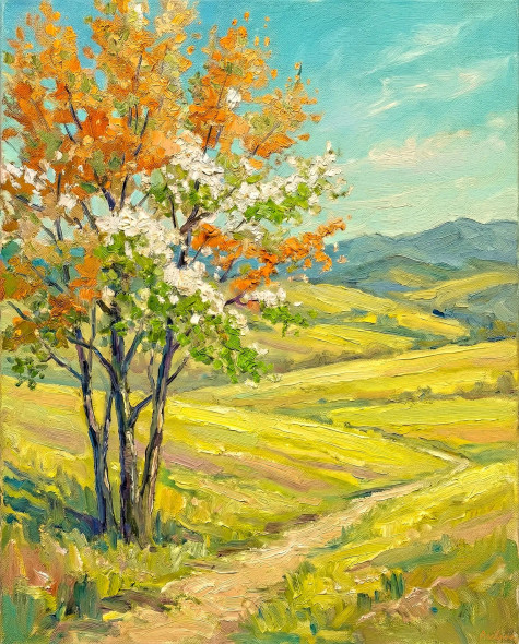 Whispers Of The Valley (PRT-15697-120550) - Canvas Art Print - 48in X 60in