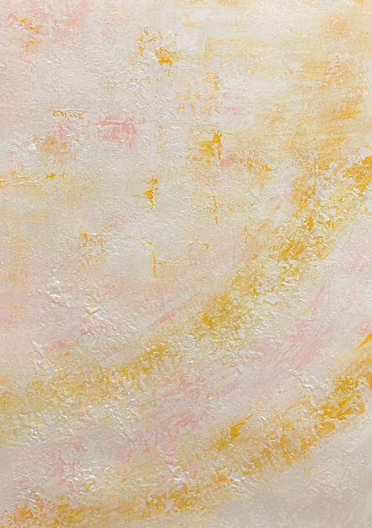 Soft Neutral Abstract With Textured Warm Layers (ART-8156-120883) - Handpainted Art Painting - 15in X 21in