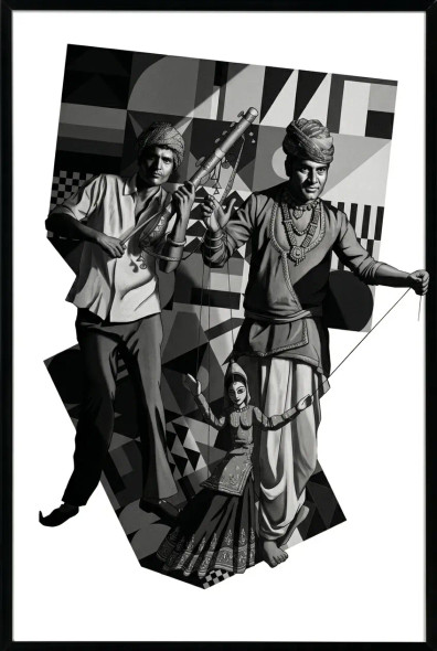 Synthesis 1 (PRT-18374-120991) - Canvas Art Print - 20in X 30in