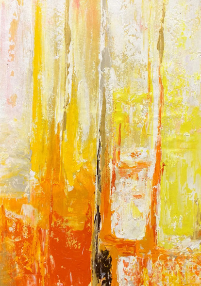 Sunlit Structures (PRT-8156-121517) - Canvas Art Print - 17in X 24in