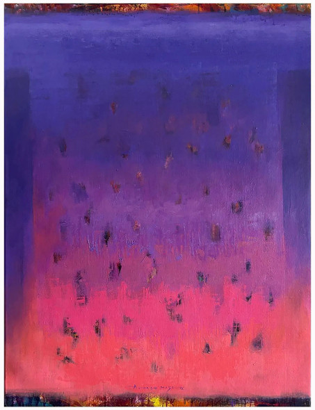 Between Presence & Absence (ART-8069-121602) - Handpainted Art Painting - 36in X 48in