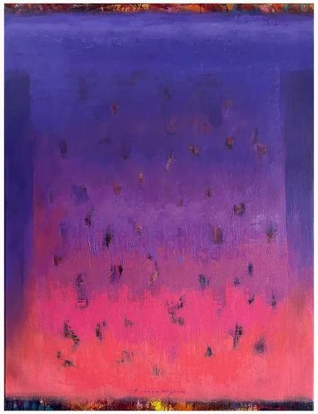 Between Presence & Absence (ART-8069-121602) - Handpainted Art Painting - 36in X 48in