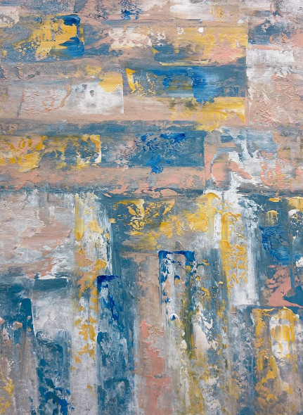 Contemporary Urban Calm (PRT-8156-121774) - Canvas Art Print - 18in X 24in