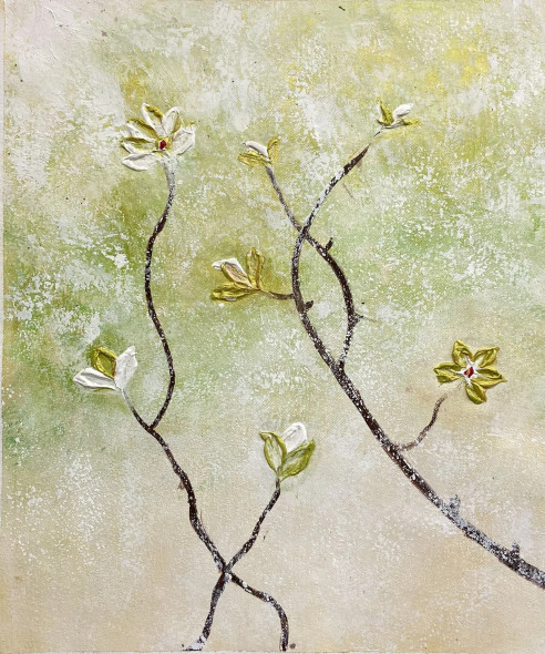 Soft Awakening (PRT-8156-121665) - Canvas Art Print - 15in X 18in