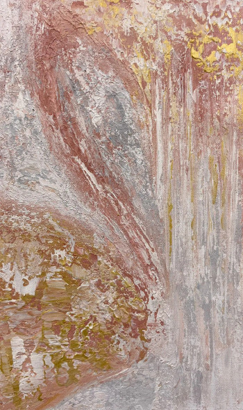 Rust Flow Ridge (PRT-8156-122133) - Canvas Art Print - 11in X 18in