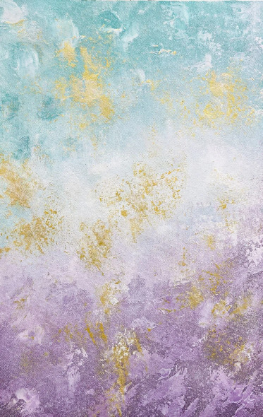 Where Light Meets Lavender Sky (PRT-8156-121506) - Canvas Art Print - 15in X 24in