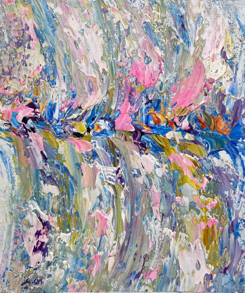 Bloom Impact (PRT-8156-122039) - Canvas Art Print - 15in X 18in