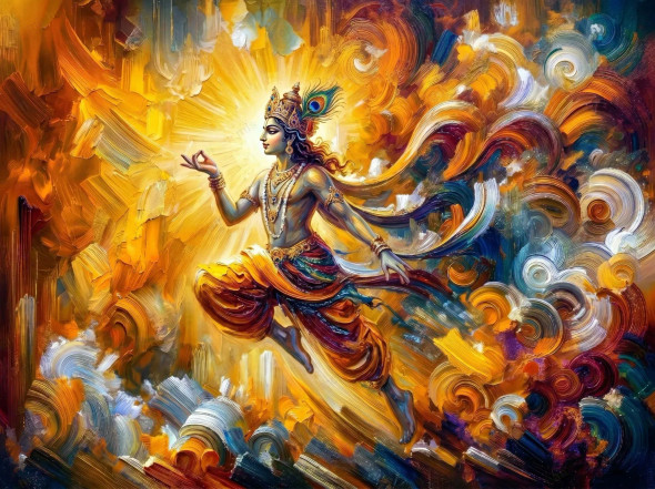 Echoes Through Eternal Light (PRT-15697-122220) - Canvas Art Print - 60in X 45in