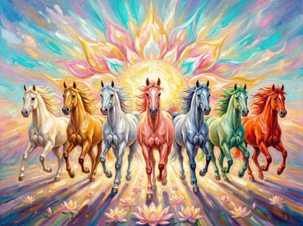 Divine Rhythm In Gold (PRT-15697-122291) - Canvas Art Print - 60in X 45in