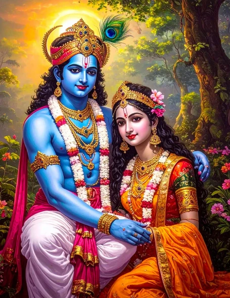 Whispers Of Eternal Love (PRT-17594-122897) - Canvas Art Print - 28in X 36in