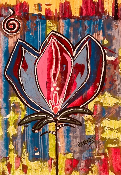 Lotus (PRT-8079-123008) - Canvas Art Print - 12in X 18in