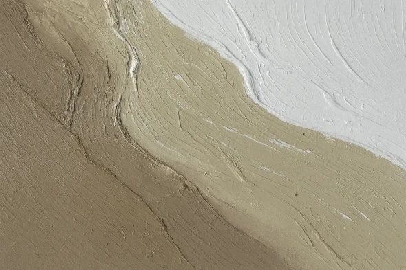 Sandstone Whisper (ART-8156-123044) - Handpainted Art Painting - 12in X 13in