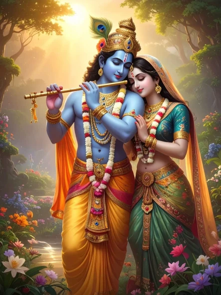 Melody Of Divine Love (PRT-17594-123139) - Canvas Art Print - 18in X 24in