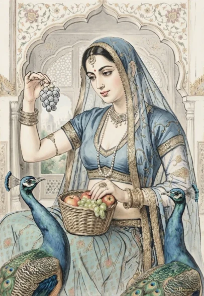 The Devoted Presence (PRT-18374-123132) - Canvas Art Print - 21in X 30in