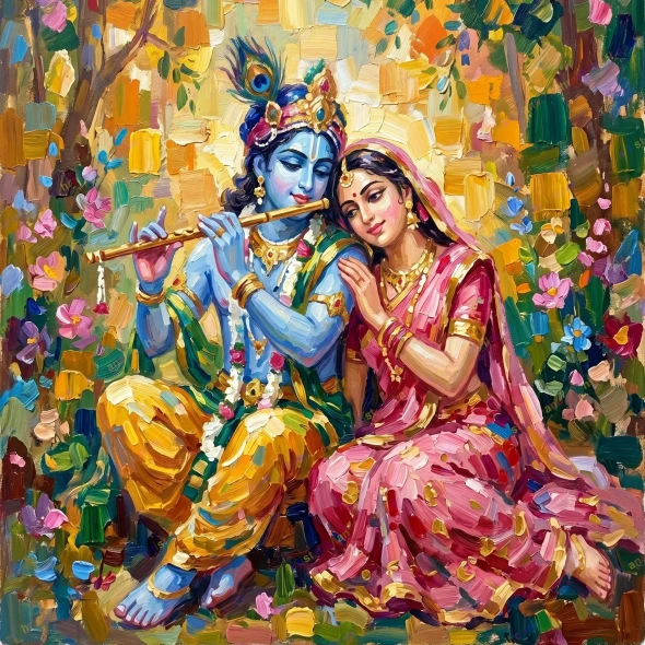 Eternal Melody (PRT-15697-123413) - Canvas Art Print - 60in X 60in