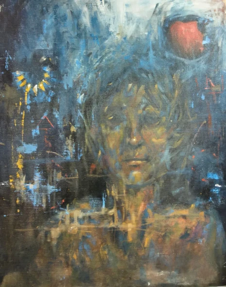 Shadows Within (ART-18750-123744) - Handpainted Art Painting - 20in X 30in