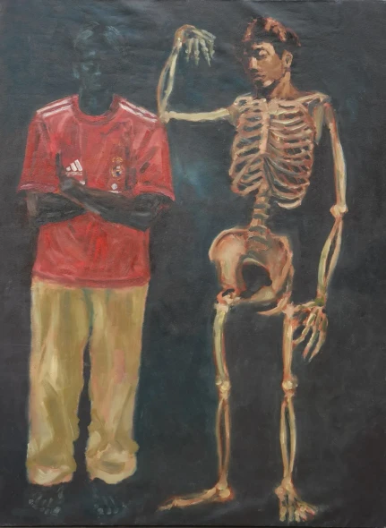 The Body I Carry (ART-18800-123830) - Handpainted Art Painting - 30in X 40in