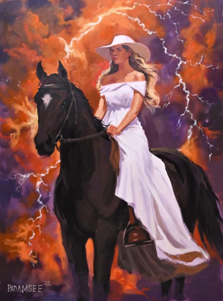 SOVEREIGN OF THE STORM (PRT-18703-123901) - Canvas Art Print - 36in X 48in
