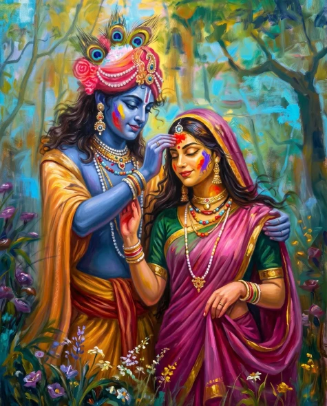 Divine Colors (PRT-15697-123969) - Canvas Art Print - 48in X 60in