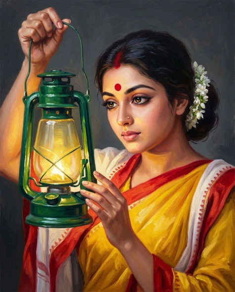 Golden Hush (PRT-15697-123966) - Canvas Art Print - 48in X 60in