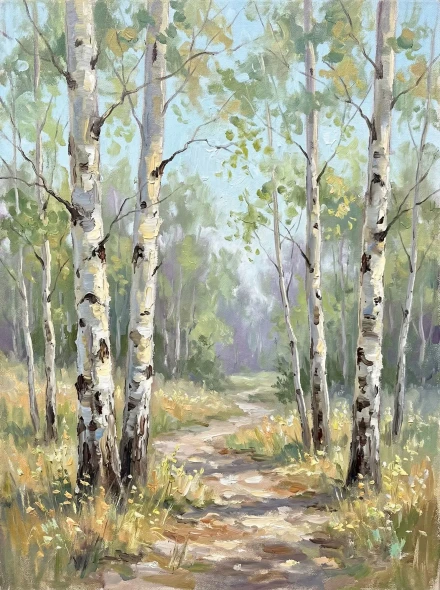 Whispers Of Golden Light (PRT-15697-124649) - Canvas Art Print - 45in X 60in