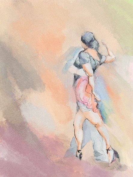 31Dance54 - 24in X 36in - Painting